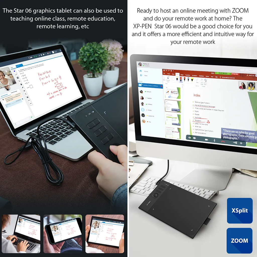 XP-Pen Star 06 Wireless Pen Tablet