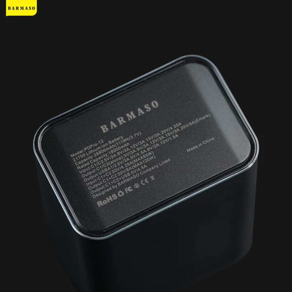 Barmaso Laptop Powerbank 28800mAh (PDPro-12) 100W