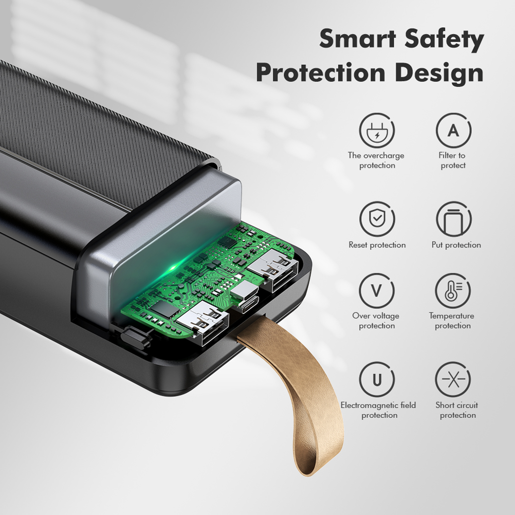 Gadget Max Ray Hanger Power Bank 30000mAh