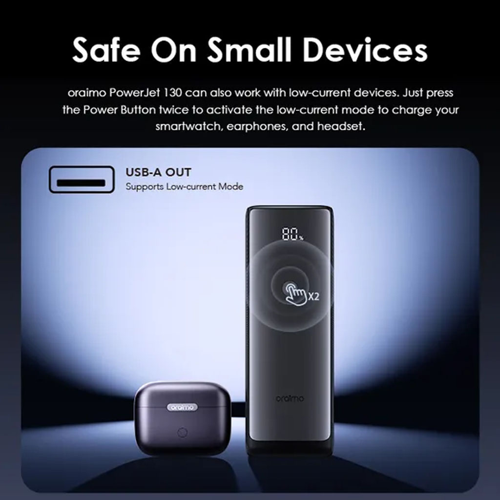 Oraimo PowerJet 130 27600mAh 130W Laptop Power Bank (OPB-727SQ)