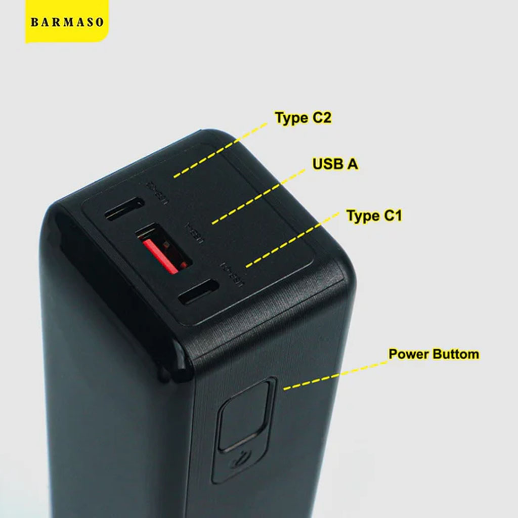 Barmaso Laptop Powerbank 27000mAh (PDPro-200) 100W