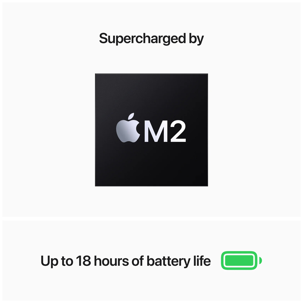 MacBook Air 13.6&quot; M2 A2681 (8/256GB) Space Grey (MLXW3TG/A)