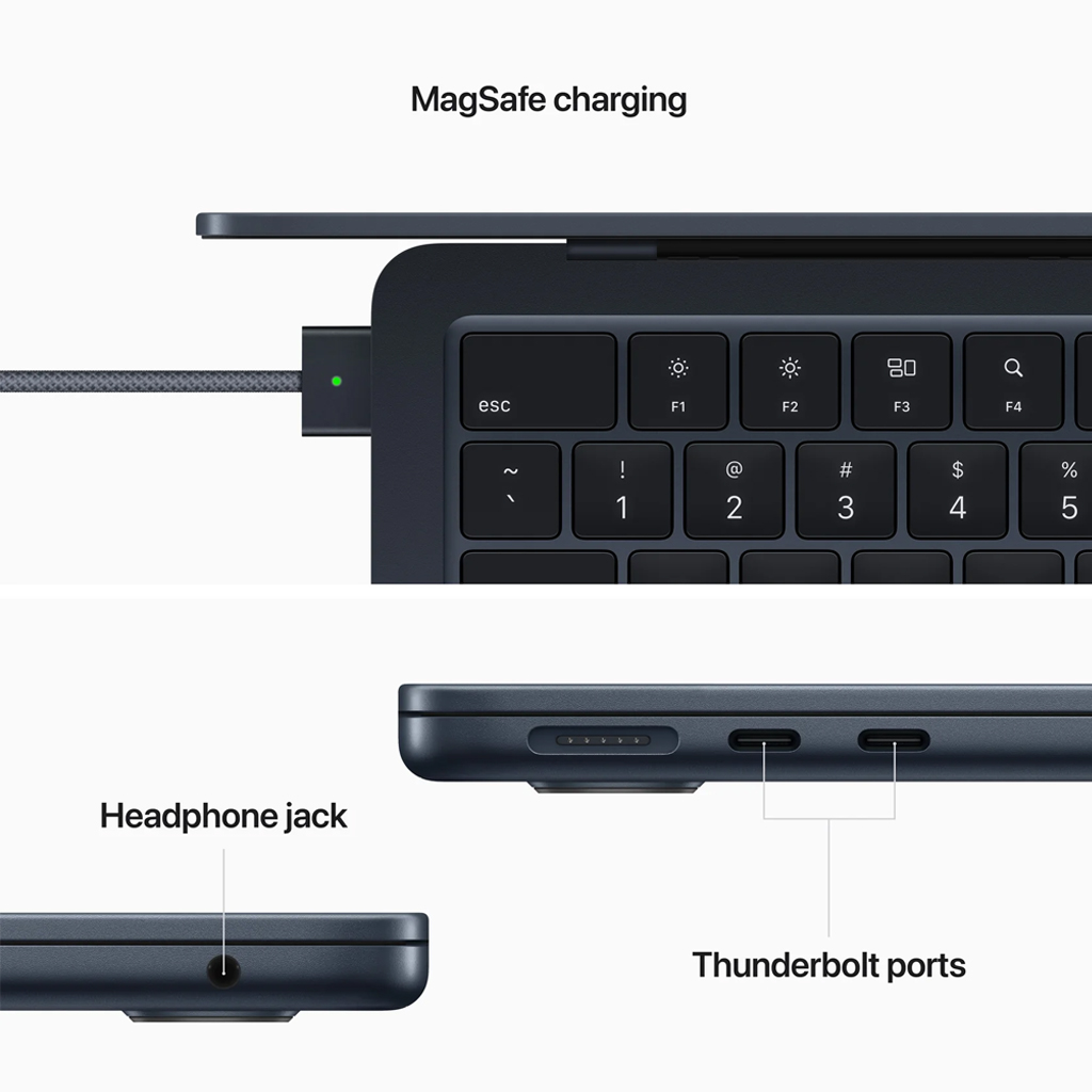 MacBook Air 13.6&quot; M2 A2681 (8/256GB) Space Grey (MLXW3TG/A)