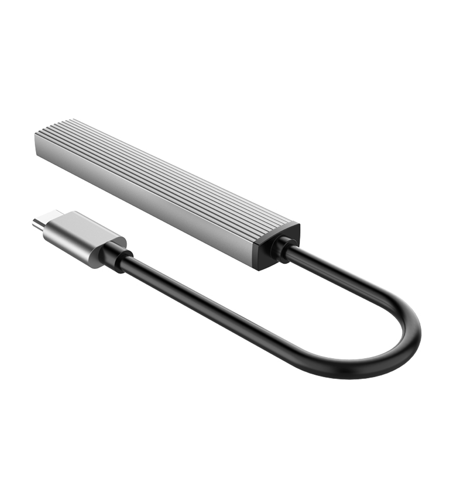 Orico 4-Port Hub (Type-C) (AH-13-GY-BP)