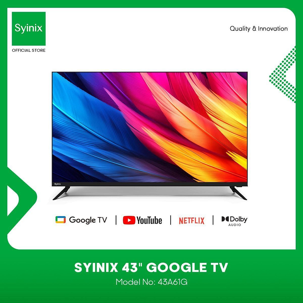 Syinix 43A61G 43&quot; Google TV