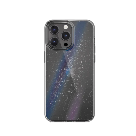 SwitchEasy Cosmos Double-Layer In-Mold Decoration Bumper iPhone 15 Pro Case