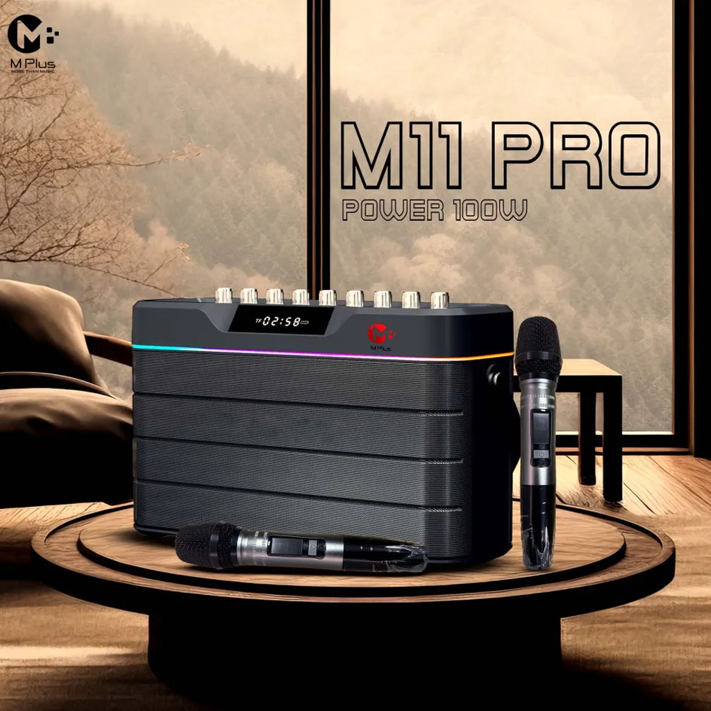 M Plus M11 Pro Portable Karaoke Speaker