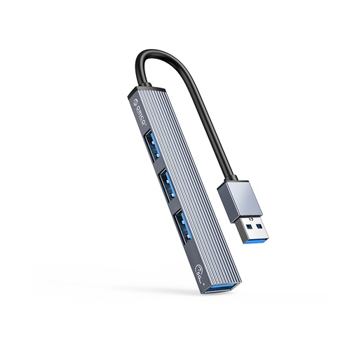 [6936761858908] Orico 4-Port Hub (USB3.0) (AH-A13-GY-BP)