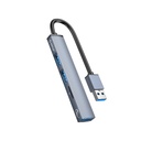 Orico 4-Port Hub with TF Card Reader (USB3.0) (AH-A12F-GY-BP)