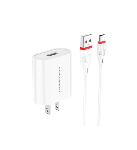[036100950] Gadget Max GC02 Speedy Charger Set 2.4A (Type-C)