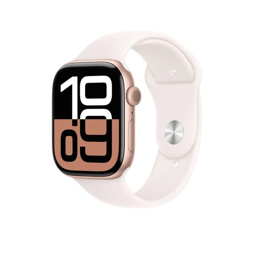 [195949572364] Apple Watch Series 10 (42mm) RoseGold Alluminium Case with StarLight Sport Band (MWWH3)